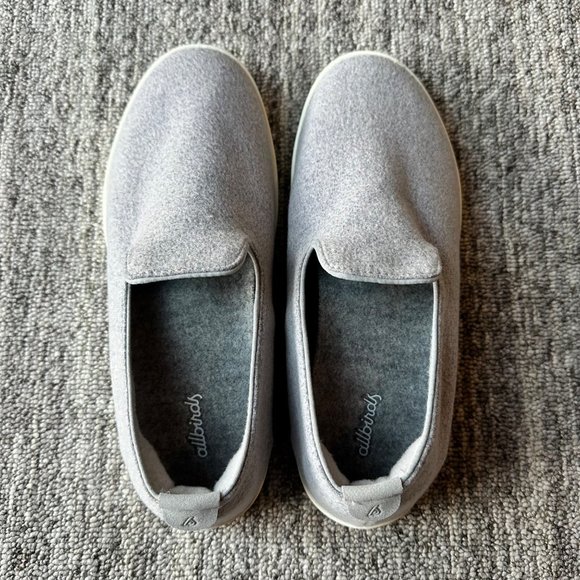 Allbirds Gray Merino Wool Loafers Slip Ons Womens Size 11 Athleisure Shoes NWT - Picture 7 of 9